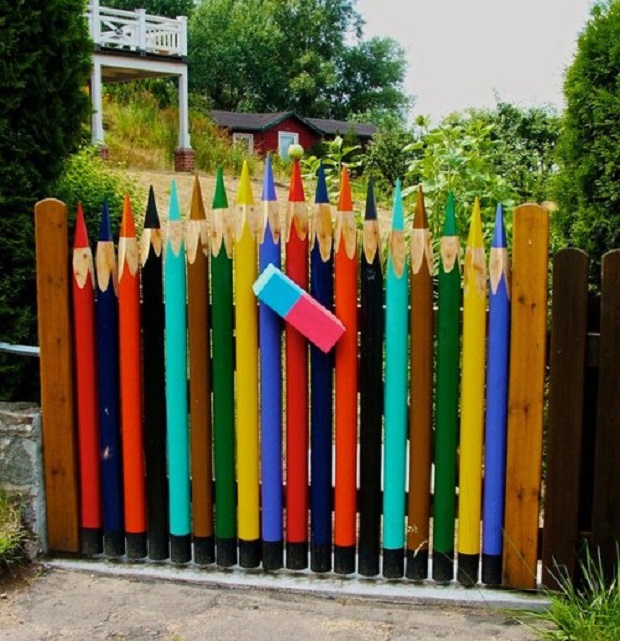 30 idées uniques et originales de portail de jardin à travers le monde Porte clôture idées