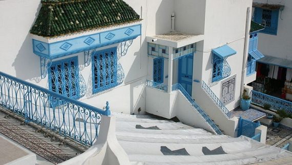 Le village bleu et blanc de Sidi Bou Saïd