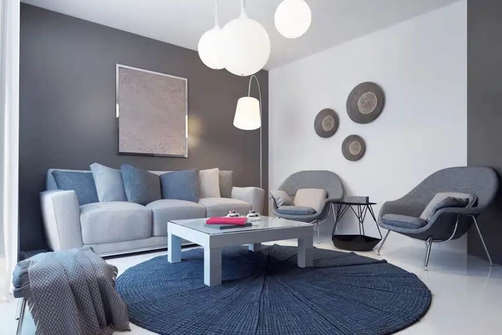 salon de style moderne