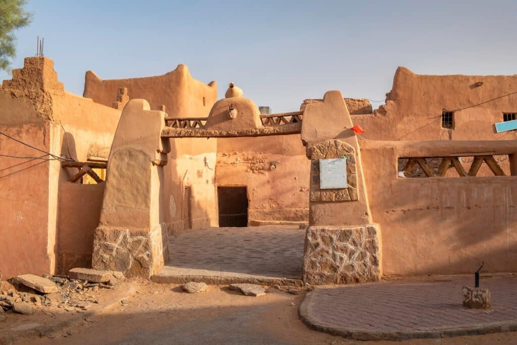 rue dans le ksar de Taghit