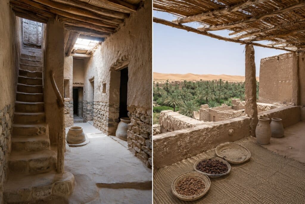 intérieur maison Taghit
