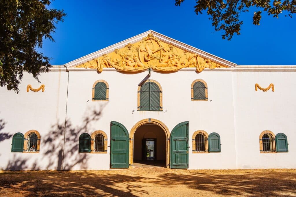 cellier de Cloete à Groot Constantia