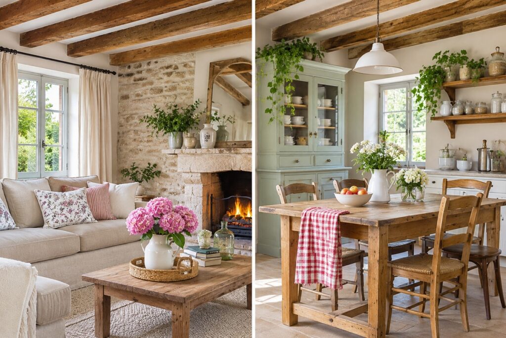 caractéristiques du style maison de campagne