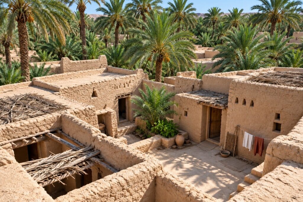 haouch maison traditionnelle de Biskra