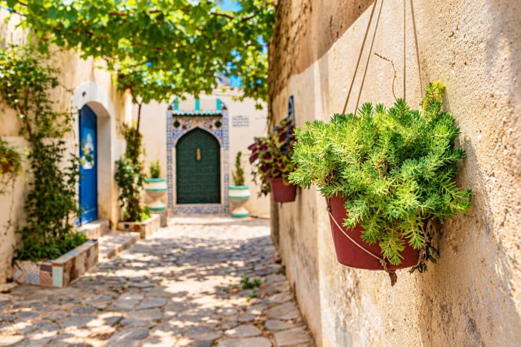 jolie ruelle dans la casbah de Dellys
