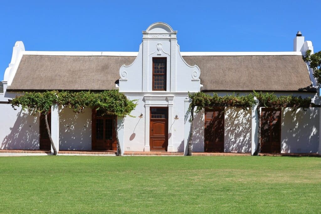 pignon Cape Dutch à Stellenbosch