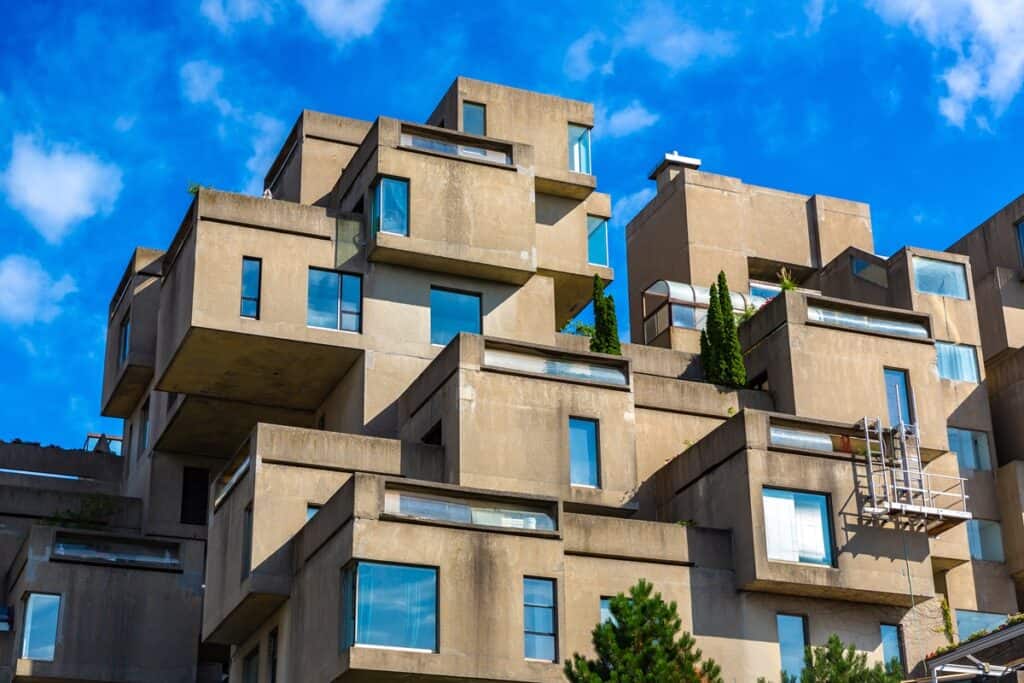 gros plan Habitat 67