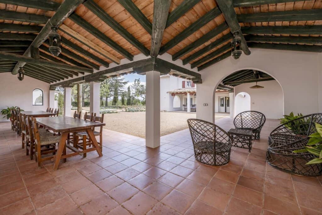 patio intérieur cortijo