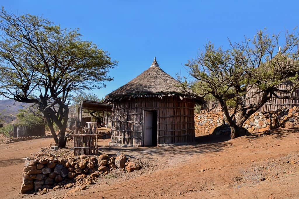 hutte tukul à Djibouti