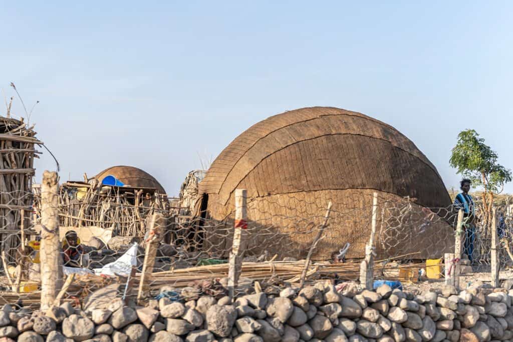 hutte afar à Djibouti