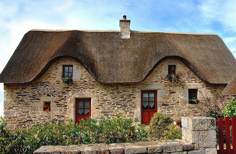 maison typique bretonne