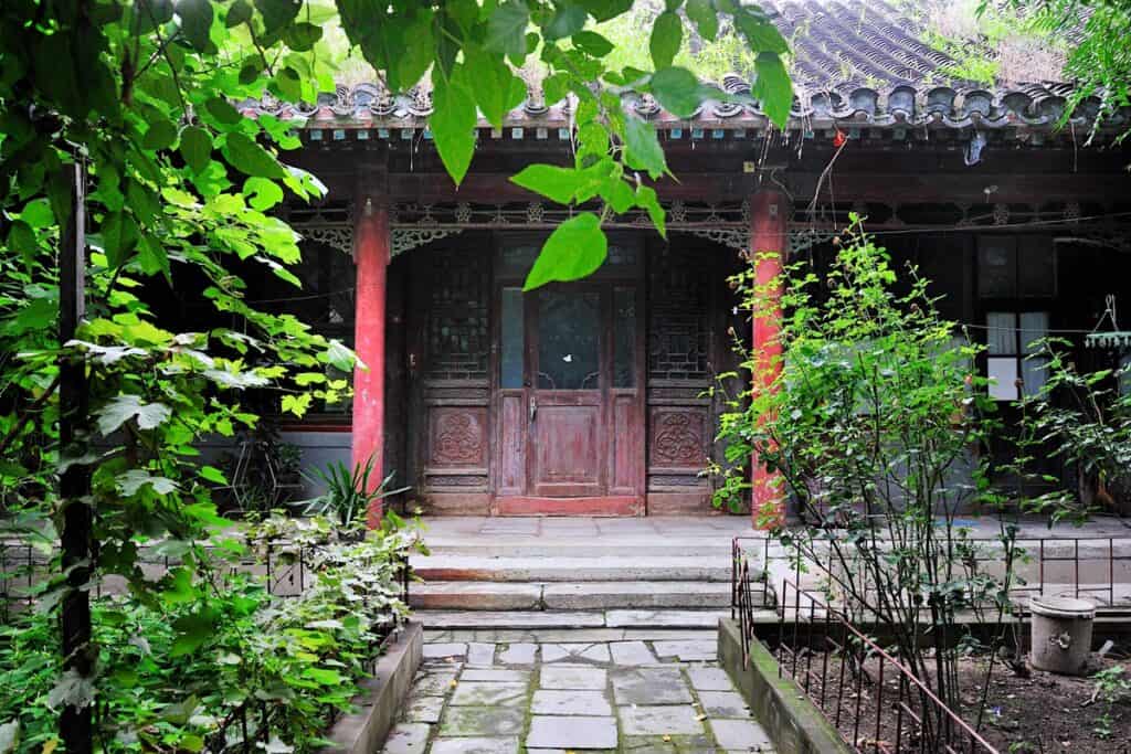 entrée d'un siheyuan