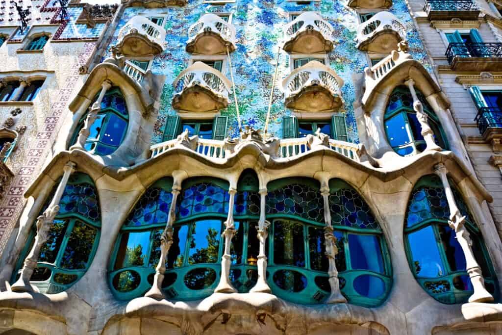 façade casa batlo