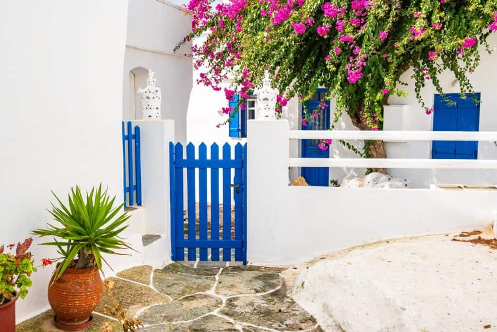 maison blanche cyclades