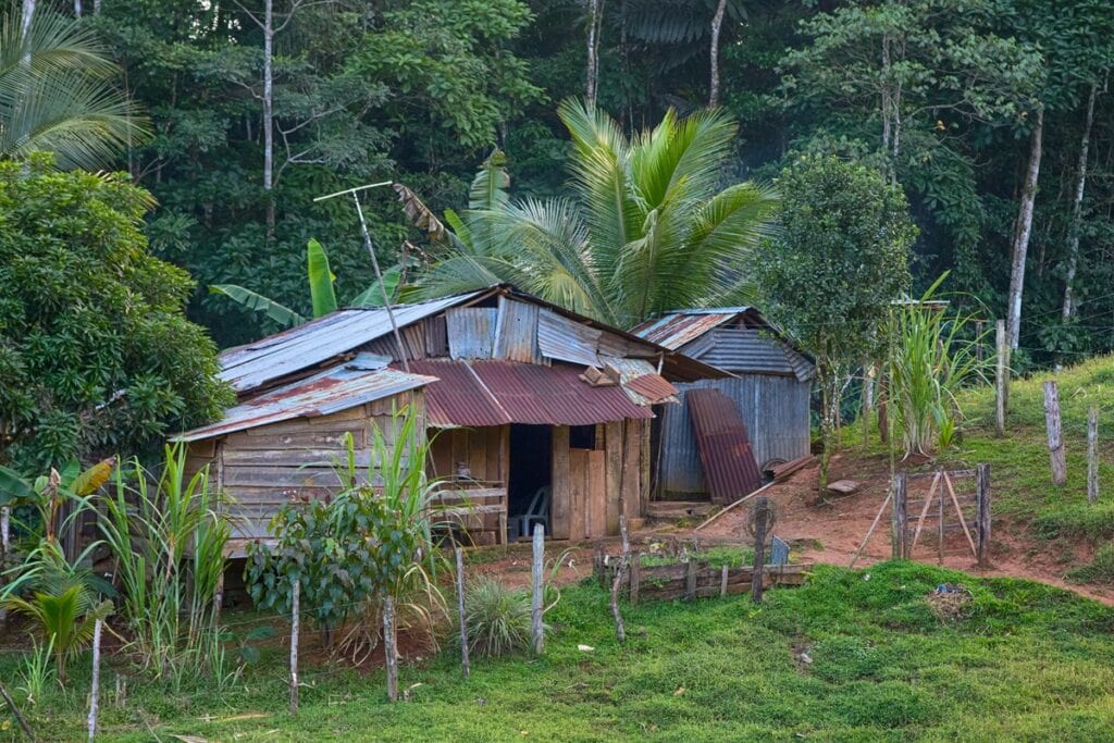 maison Tico au Costa Rica