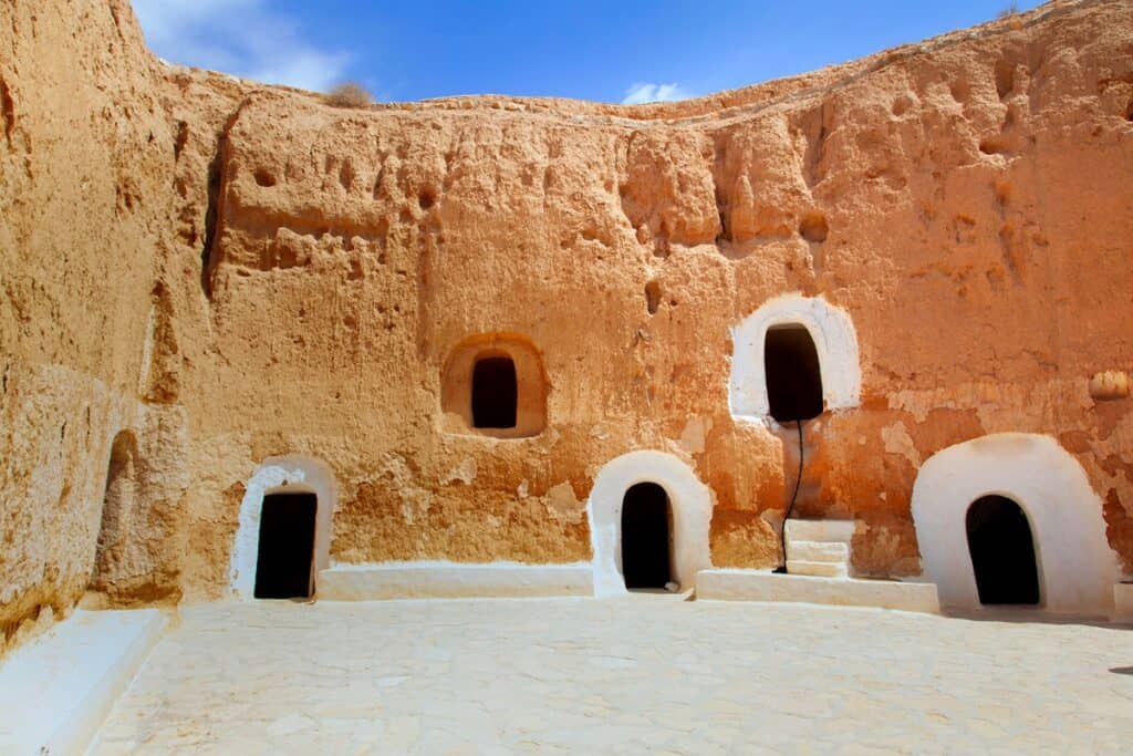 maison troglodyte à Matmata