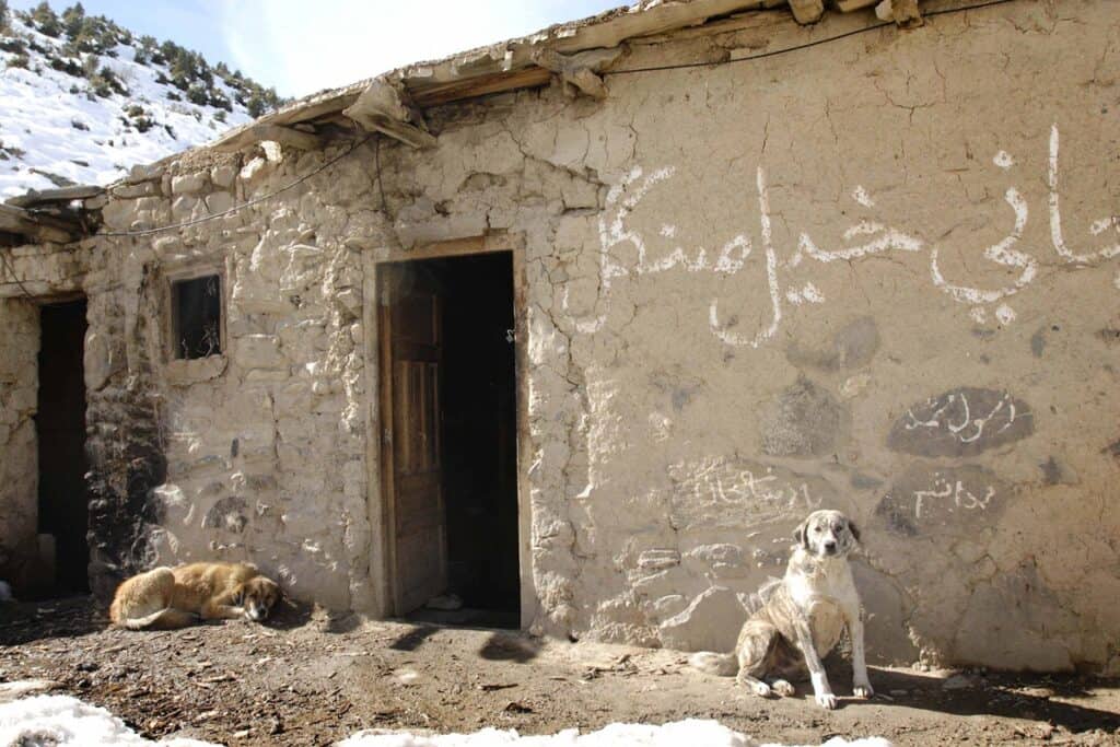 maison traditionnelle afghane