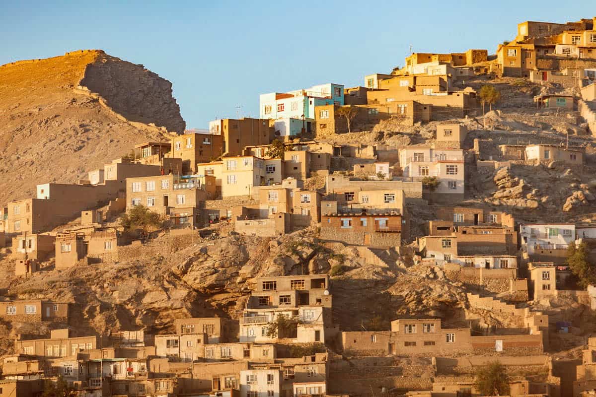 maisons traditionnelles en argile afghanistan