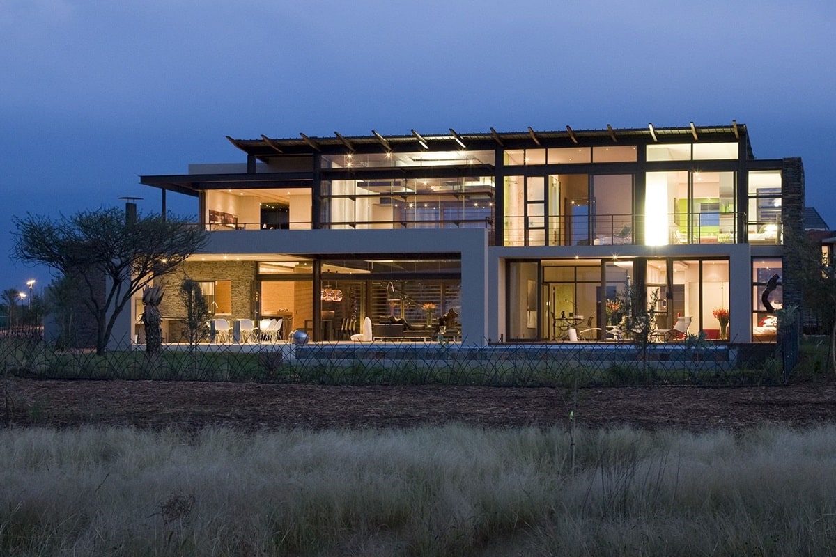 La Maison Serengeti de Nico van der Meulen en Afrique du Sud
