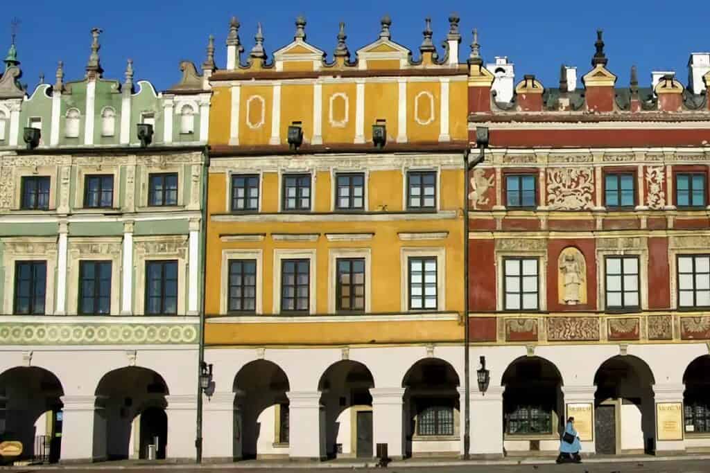 maisons arméniennes zamosc