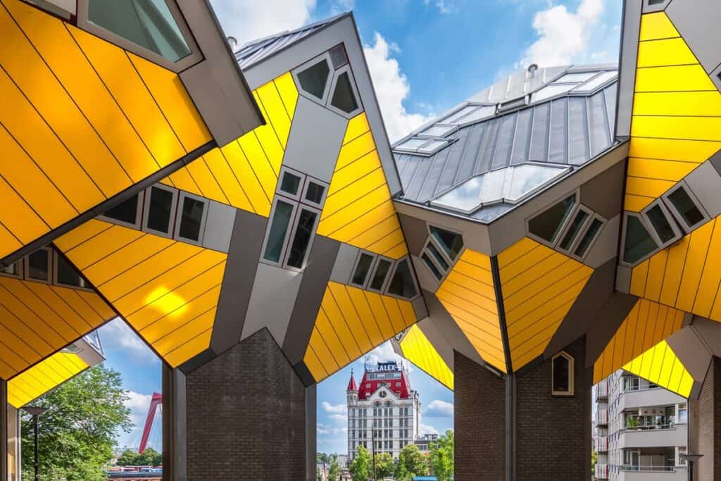 maisons cube de Rotterdam