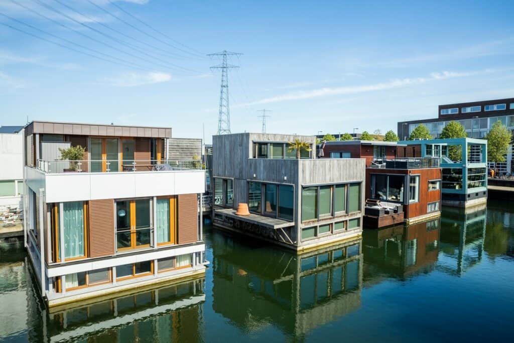 maisons flottantes d'IJburg