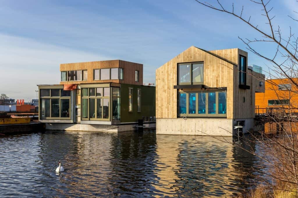 maisons flottantes d'IJburg