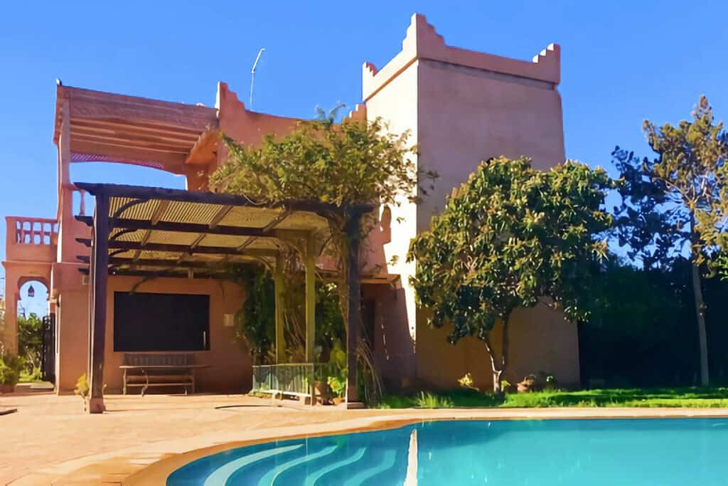 villa avec piscine maroc