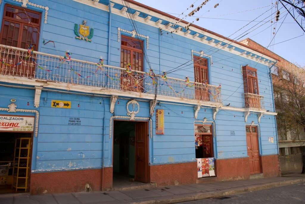 maison coloniale à La Paz