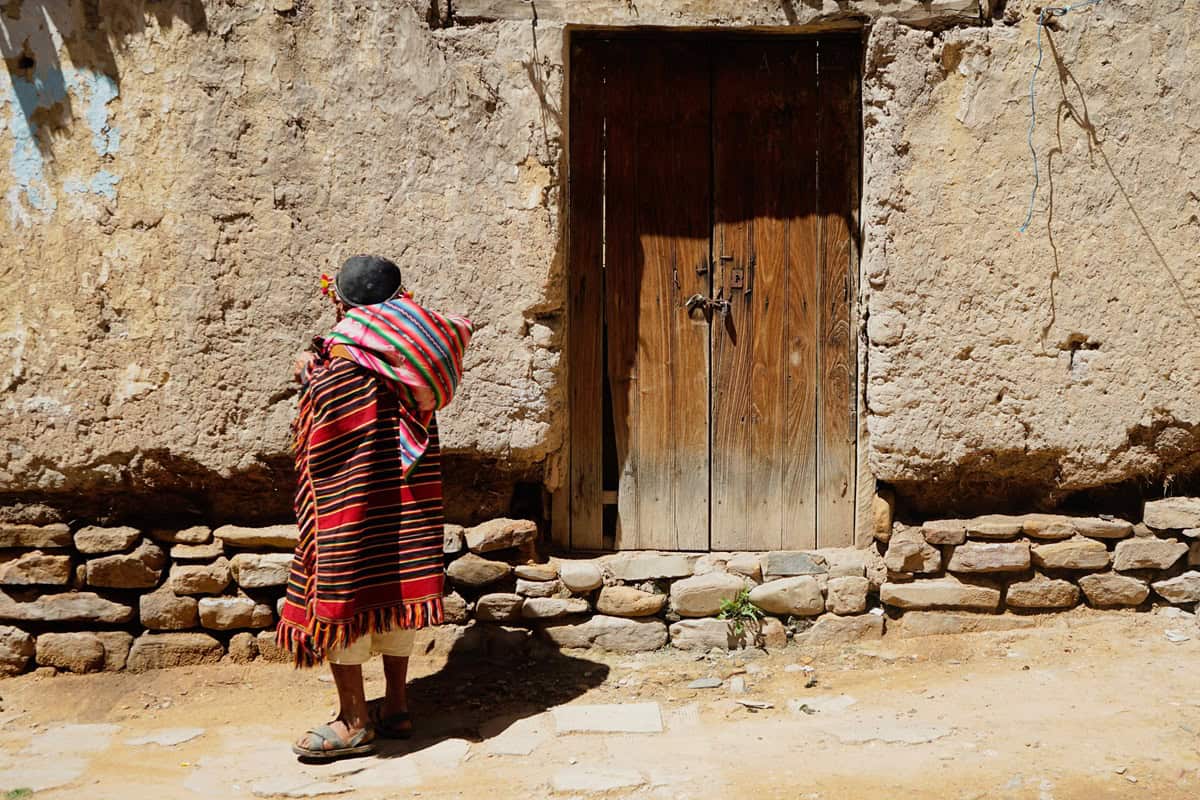 maison traditionnelle à Tarabuco