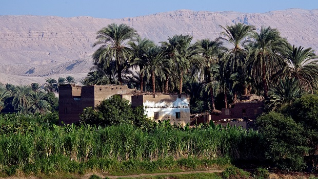 maisons en Égypte