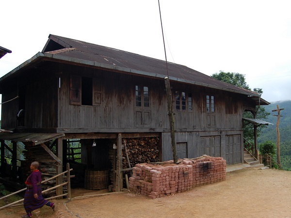 maisons en Birmanie