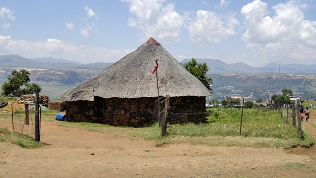 maison traditionnelle lesotho