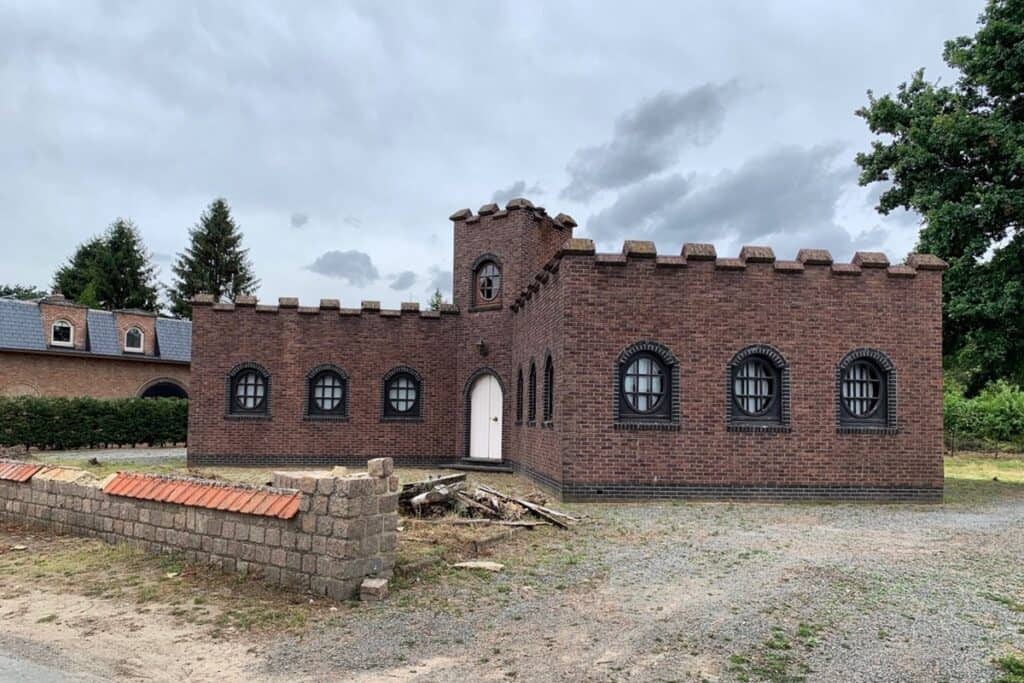 drôle de maison en Belgique