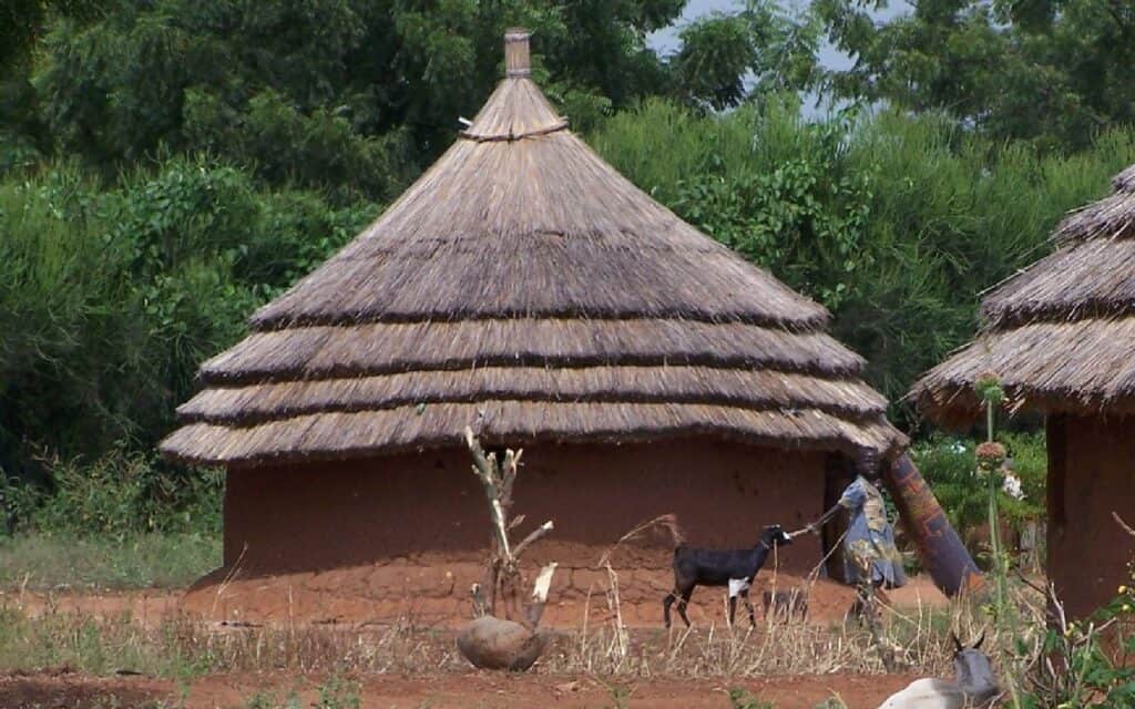 Hutte Dinka