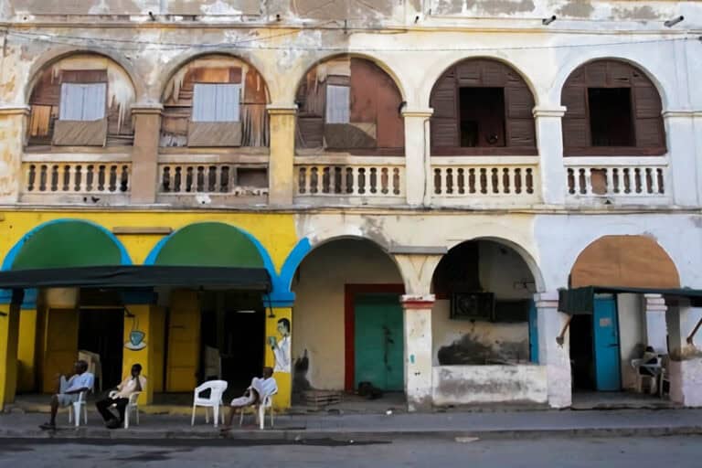maison coloniale à Sjibouti