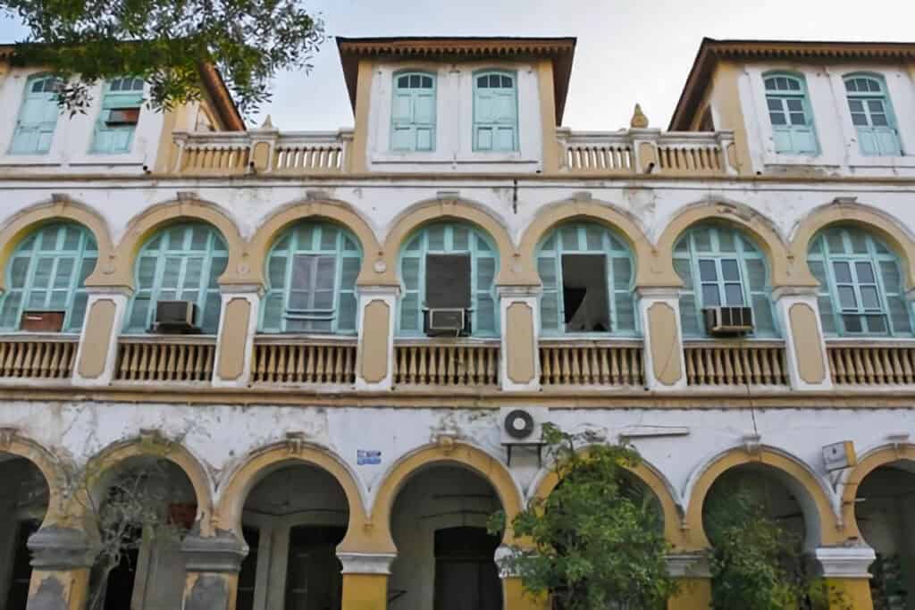 bâtiment colonial à Djibouti