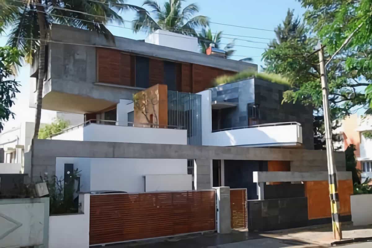 belle maison d'architecte en inde