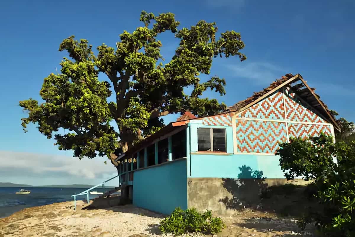 maison typique du Vanuatu