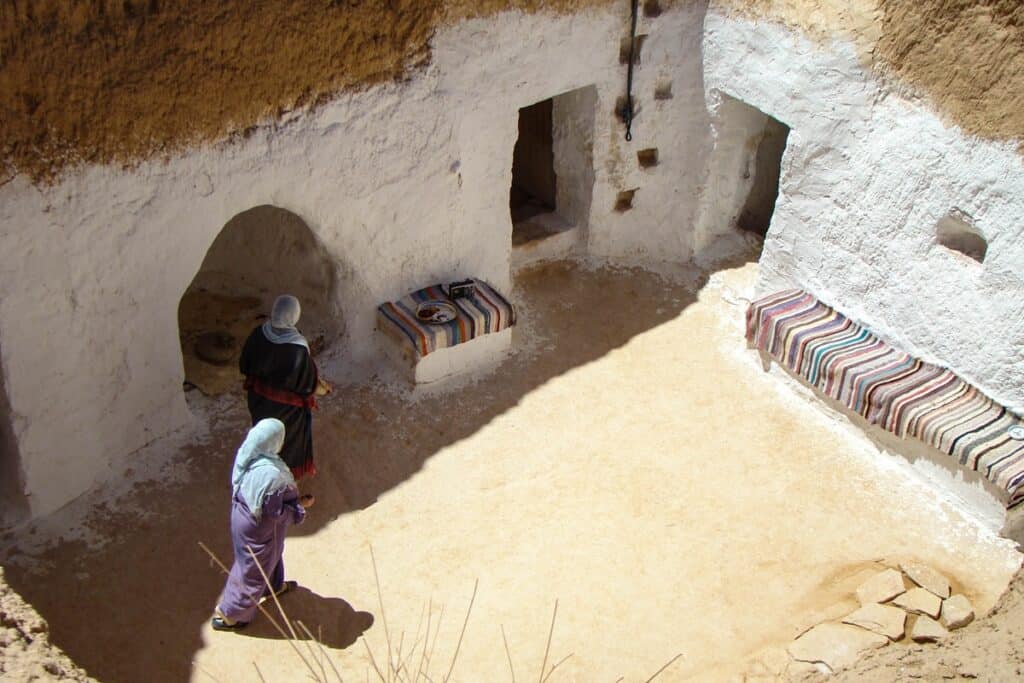 maison troglodyte à Matmata