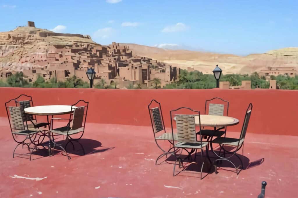 terrasse marocaine