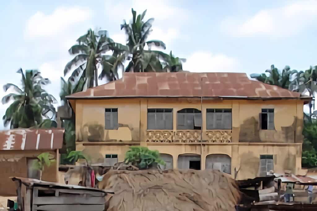 maison allemande  au Togo