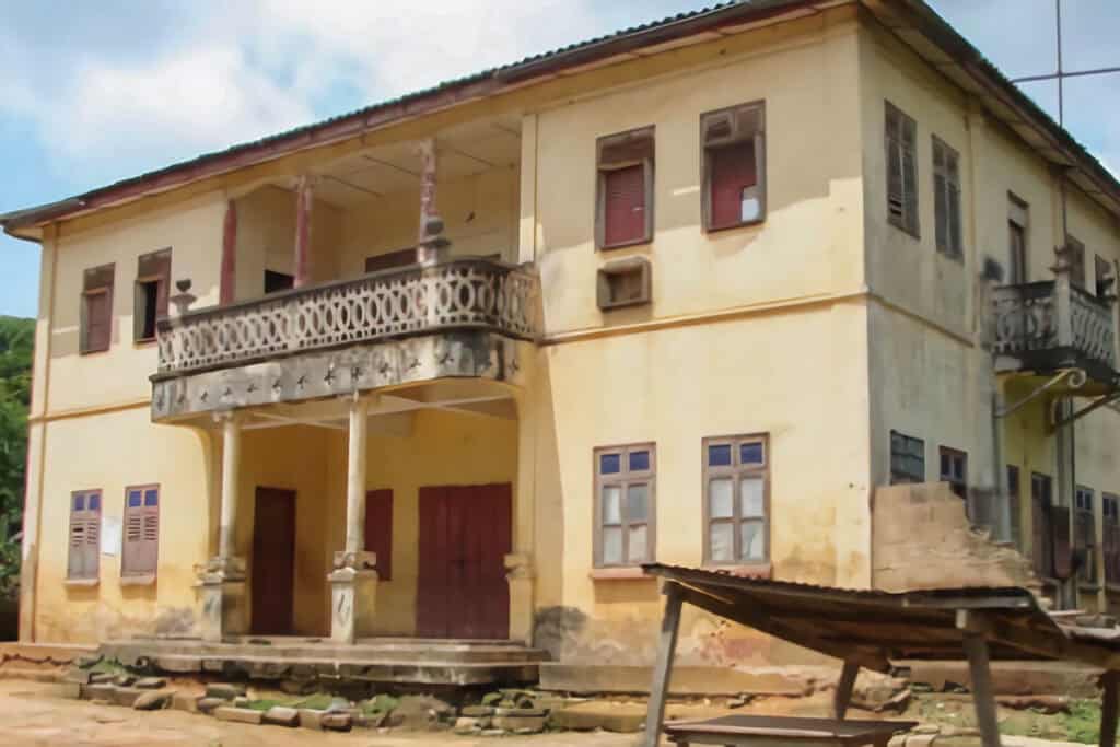 ancienne maison allemande au Togo