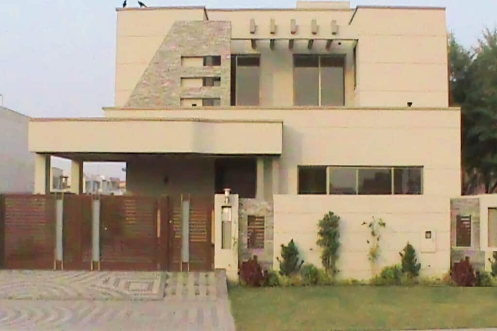 maison contemporaine pakistanaise