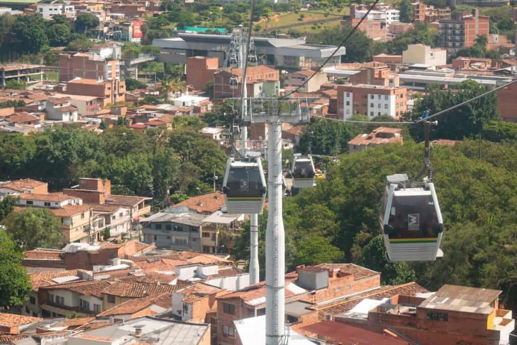 Medellín et son téléphérique