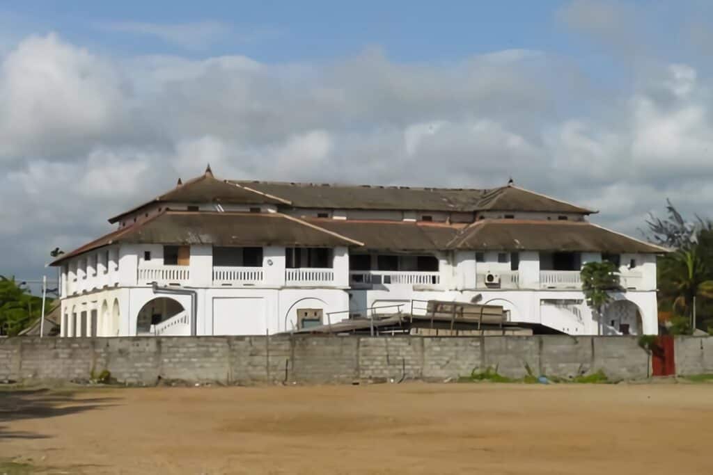 maison coloniale au Congo