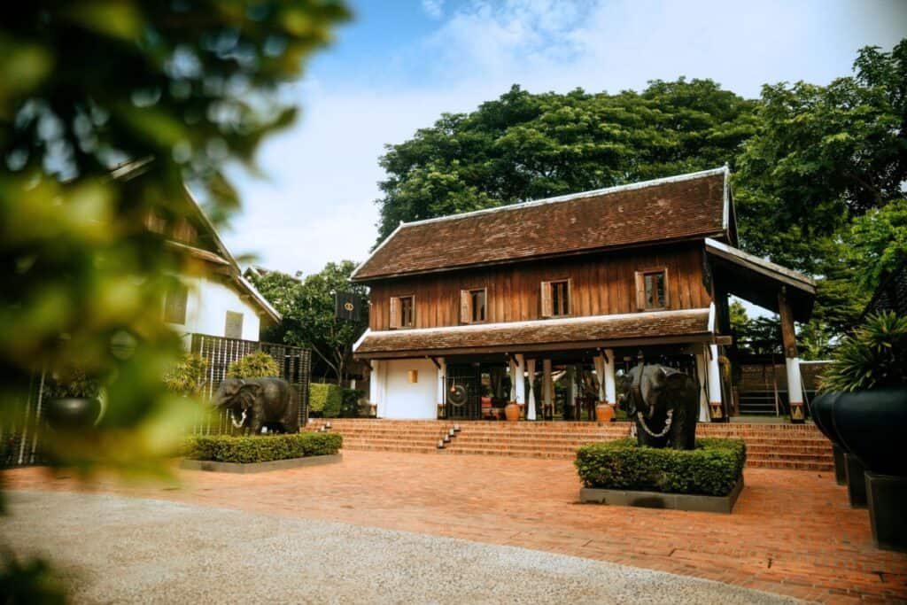 maison coloniale Luang Prabang