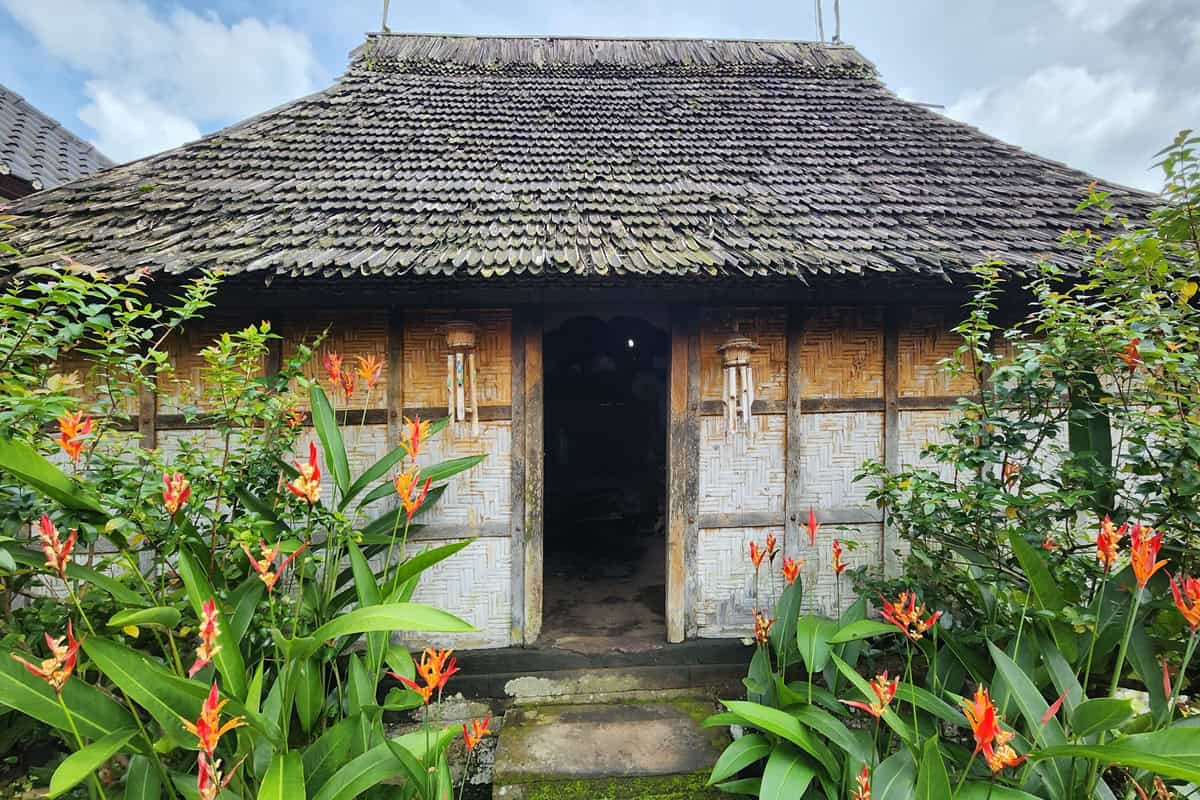 maison traditionnelle balinaise