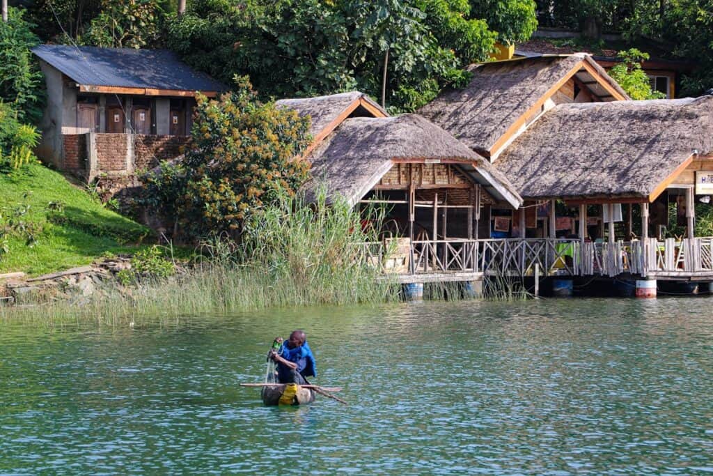 maisons sur pilotis en République du Congo