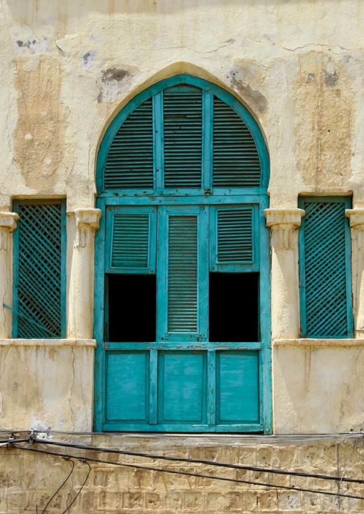 vieille porte ottomane à Massawa